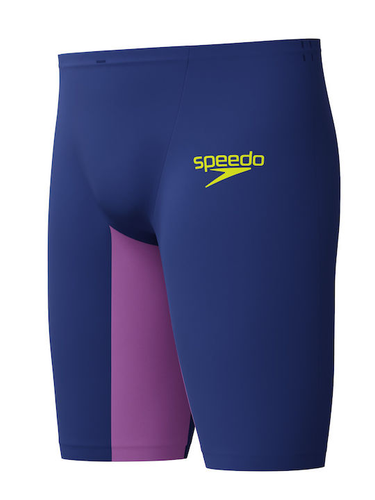 Speedo Мъжки Състезателен Заглушител Бански За Плуване Лилав