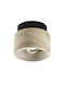 Inlight Ceiling Light 12cm Gray with E27 Socket