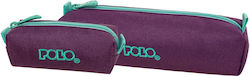 Polo Pencil Case Cylinder Purple