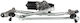 Nissan Qashqai J10 06-14 Wischer-Gestänge + Motor