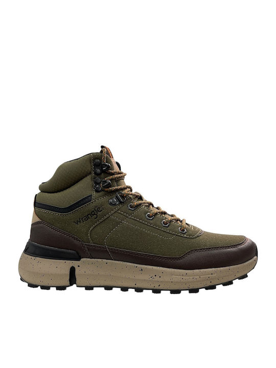 Mid Khaki Men's Boots