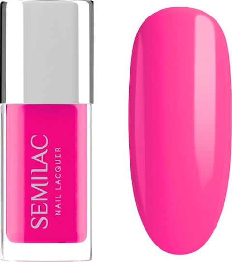 119 Semilac Classic Gel Nagellack Neon Rosa 9 ml