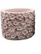 Interni Oggi Keramischer Pflanzentopf Rosa 15x15x13cm