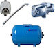 Wasserpumpen mit Druck Horizontal Behälter 35 Liter 0,75hp Jetm 1a Pedrollo