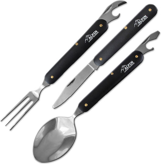 Cutlery Set Alpin – Stainless Steel Spoon Knife & Fork