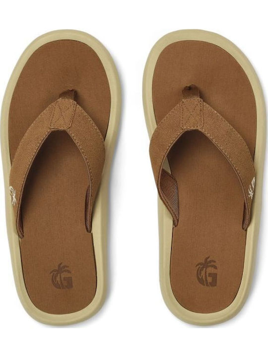 Men's Flip Flops Brown