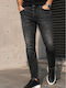 Men's Jeans Pants with Slim Fit Black