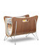 Relaxdays Raft De Reviste Din Lemn Maro 30x25x37cm