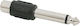 Set 10 Adaptoare Rca Feminin La Jack 6.3 Mm Masculin Mono Convertor Audio