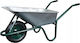 Metallischer Gartenkarren 85l 62x62x59cm