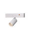 Aca LED Natural White Ceiling & Wall Spot in White Color