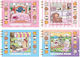 Colouring Book Kawaii Animals 21x15 Cm 4 Designs 1 Pc