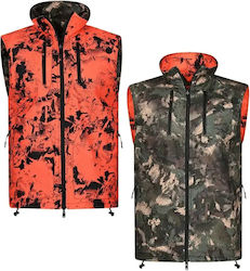 Chameleon Jagdweste Fleece Orange