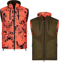 Chameleon Jagdweste Fleece Orange
