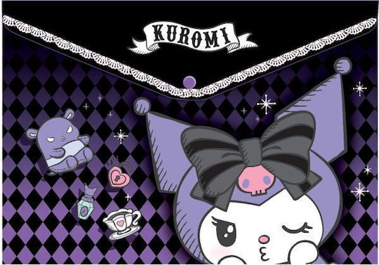 Πλαστικός Φάκελος Α4 Κουμπί Coolpack Kuromi 2