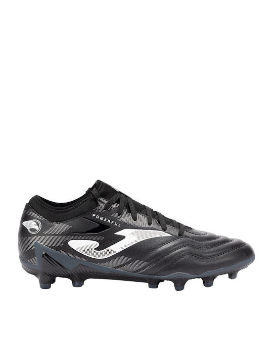 Joma Powerful Football Shoes with Cleats FG Black