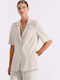 Bill Cost Short Women's Blazer Beige