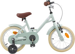 vidaXL Bicicletă Copii BMX Verde 16"