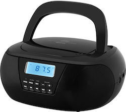 Ecg Cdr 550 Radio Cd Player 2 X 1.5 W Rms Fm Tuner 40 Station Memory Usb Black