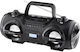 Fm Radio Cd Bluetooth Gogen Cdm 425 Btdab 25 W Mp3 Usb Sd Card Remote Control Black Silver