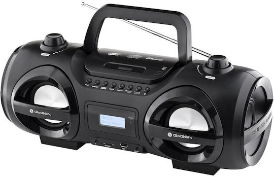 Fm Radio Cd Bluetooth Gogen Cdm 425 Btdab 25 W Mp3 Usb Sd Card Remote Control Black Silver