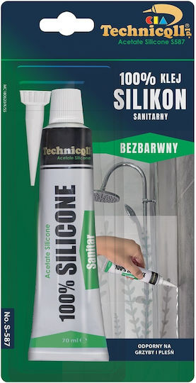 Technicqll Siliconă Igienică Transparentă 70ml S-587