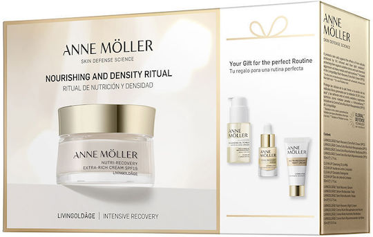 Anne Moller Nourishing & Density Ritual Hautpflege-Set für Feuchtigkeitsspendende & Gesichtsreinigung 4Menge
