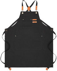 Adiavroxo (Work Aprons & Sleeves) Ποδιά Barista / Bartender / Σερβιτόρου Μαύρη Adiavroxo (Work Aprons & Sleeves) Ποδιά Barista / Bartender / Σερβιτόρου Μαύρη