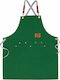 Adiavroxo (Work Aprons & Sleeves) Halat Barista / Barman / Ospătar Verde