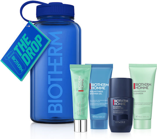 Biotherm Power Drop Reiseset für Feuchtigkeitsspendend und Körperreinigung 5 Stück