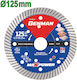 Benman Disc de Tăiere pentru Materiale de Construcție 125mm