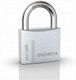 Gerda Aluminum Padlock Brass Padlock with Key