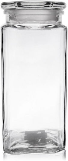 Orion Jar for Coffee Pasta with Lid Glass Transparent 1800ml