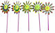 ToyMarkt Windmill Flower Easter Windmill 44x16x16cm (Miscellaneous Designs/Colors)