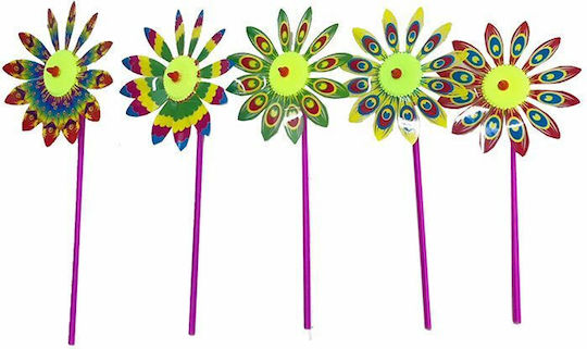 ToyMarkt Windmill Flower Easter Windmill 44x16x16cm (Miscellaneous Designs/Colors)