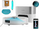 Cecotec Conga Y80 Pearl Σκούπα Ρομπότ με Χαρτογράφηση Laser & Απορρόφηση 25000Pa Λευκή