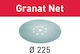 Abrasive Mesh Granat Net D225 P80/25 Fe 203312