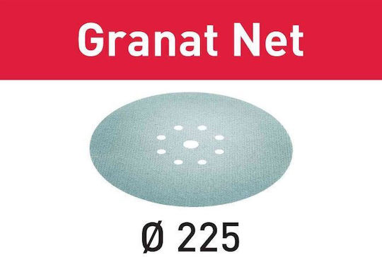 Abrasive Mesh Granat Net D225 P80/25 Fe 203312