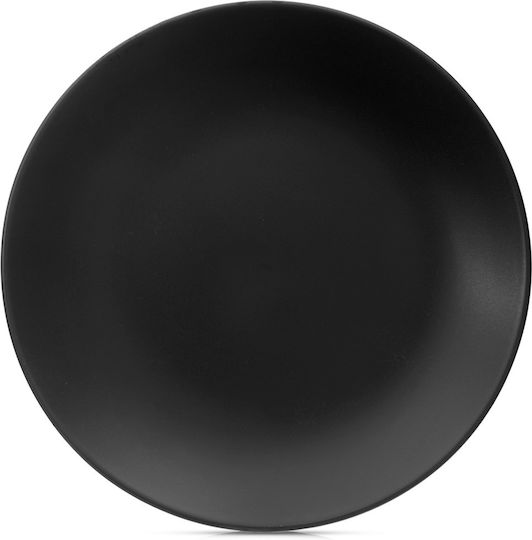 Orion Ceramic Dessert Plate Black with Diameter 27cm
