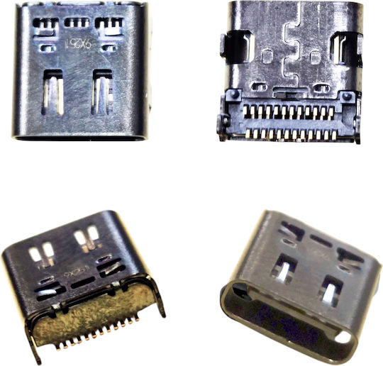 DC Power Jack Socket for Laptop Dell Latitude 5289 7389 7310 XPS 13 7390 P29s P29s001 As174803 P29s002 0xv4d2 Charging Port Type-C