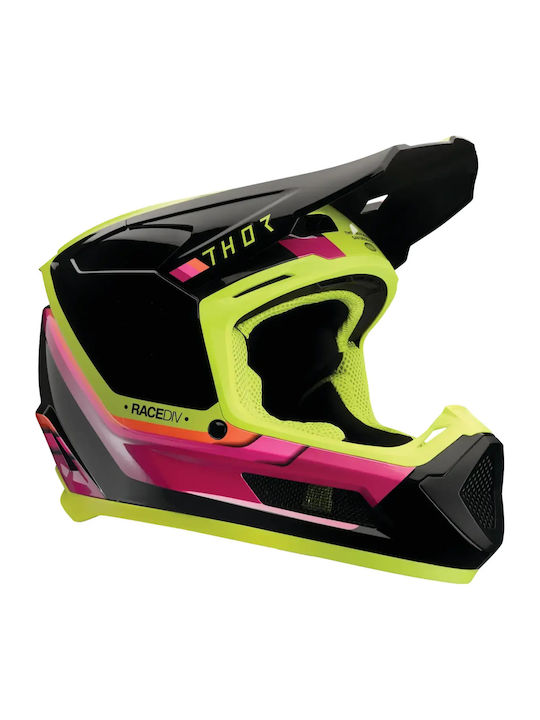 Thor Fleet Defy BK/AC Kids Motorcycle Helmet Mo...