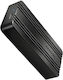 Axagon External Ssd Enclosure Eem2-40g Armored Usb4 M.2 Nvme Black 104x50x20mm