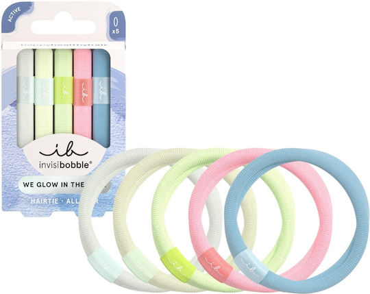 Invisibobble Hair Tie Active We Glow In Dark 5pcs