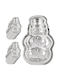 Orion Set Forme De Tăiat Biscuiți Oameni De Zăpadă 5.5x3.5x1.5cm 20 Bucăți