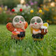 Solar Led Bee Decoration 22 Cm 112 Leds Moving Eyes Varied Design