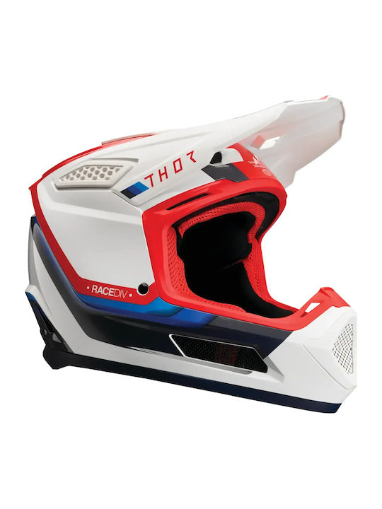 Thor Fleet Defy White/Red/Blue Kids Motorcycle ...