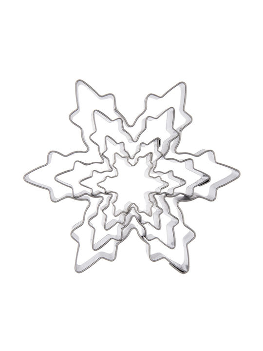 Orion Set Christmas Cookie Cutters Gray 4 Pieces