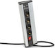 Alista Home Bandă de Alimentare cu 4 Prize cu USB-A Comutator și Cablu 1.5m