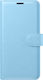 Zanaé Wallet Case Redmi A5 Stand Function Magnetic Tab Light Blue