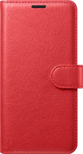 Zanaé Husa Wallet Oppo A5 Cu Funcție Stand Tab Magnetic Roșie